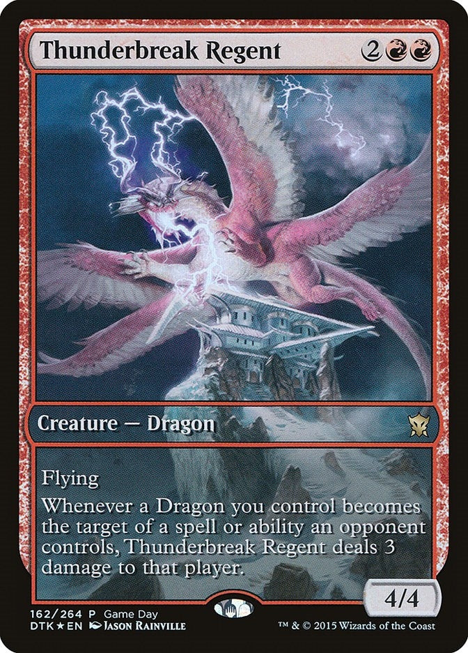 Image for Thunderbreak Regent (162) [Game Day & Store Championship Promos] - Magic: The Gathering