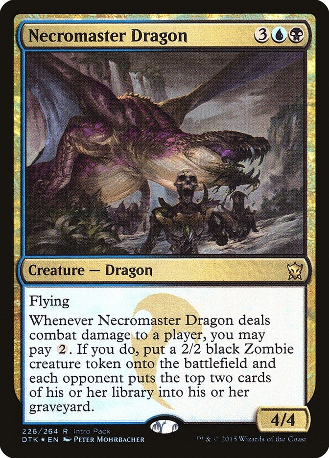 Image for Necromaster Dragon (226) [Unique and Miscellaneous Promos] - Magic: The Gathering