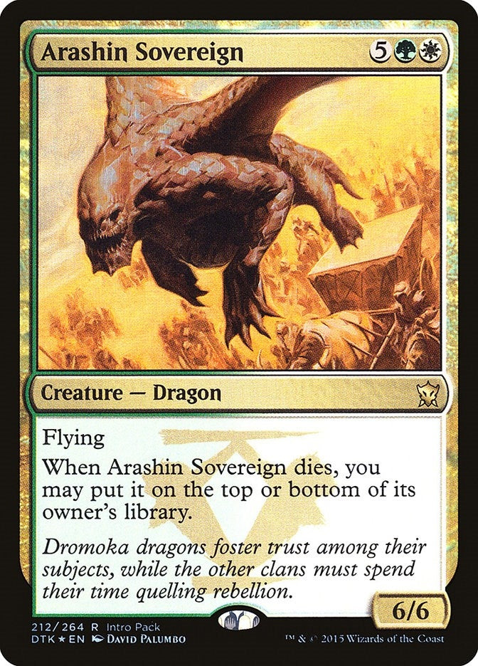 Image for Arashin Sovereign (212) [Unique and Miscellaneous Promos] - Magic: The Gathering