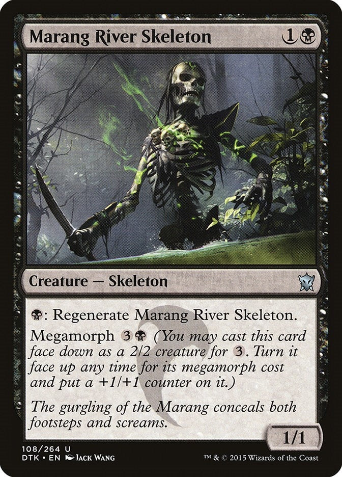 Image for Marang River Skeleton (108) [Dragons of Tarkir] - Magic: The Gathering