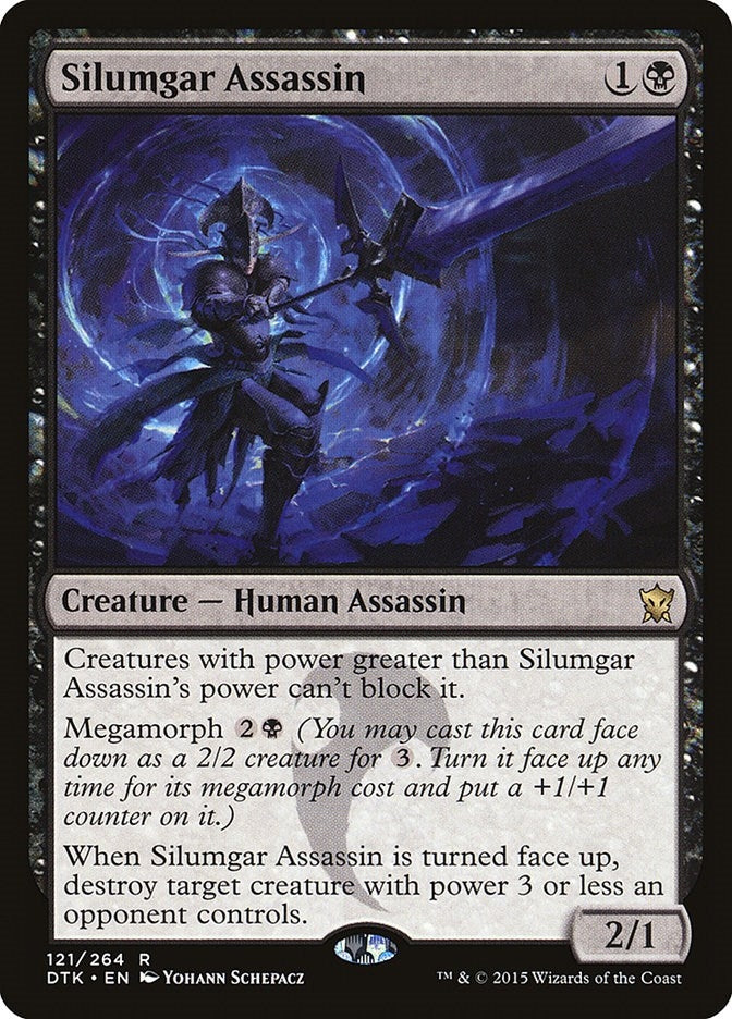 Image for Silumgar Assassin (121) [Dragons of Tarkir] - Magic: The Gathering