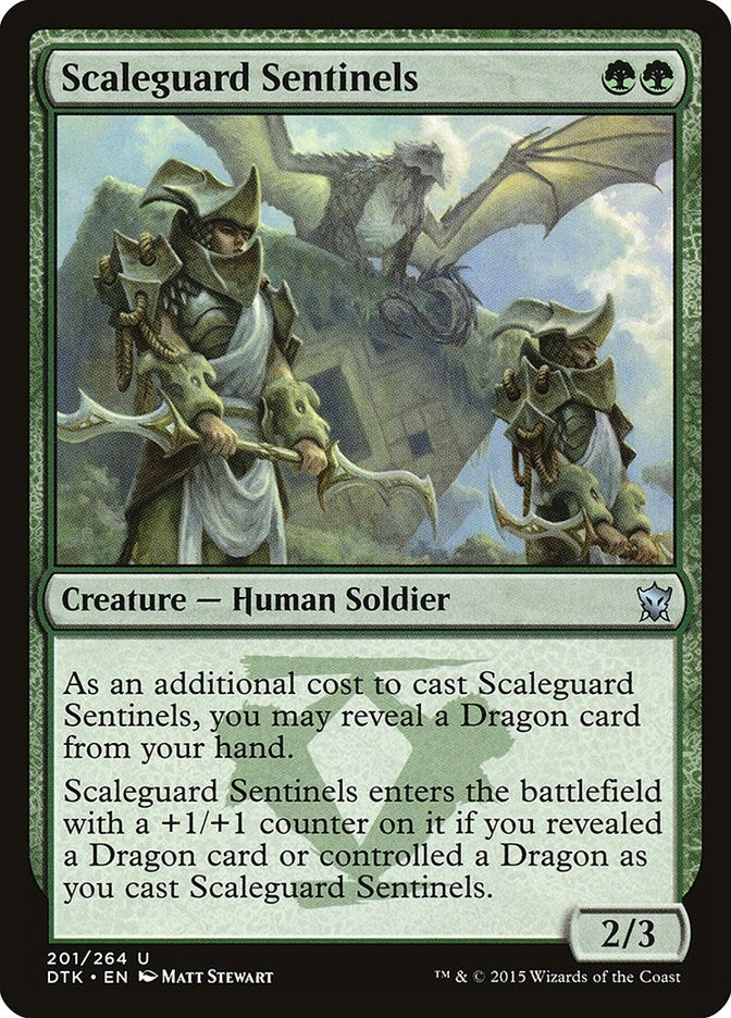 Image for Scaleguard Sentinels (201) [Dragons of Tarkir] - Magic: The Gathering