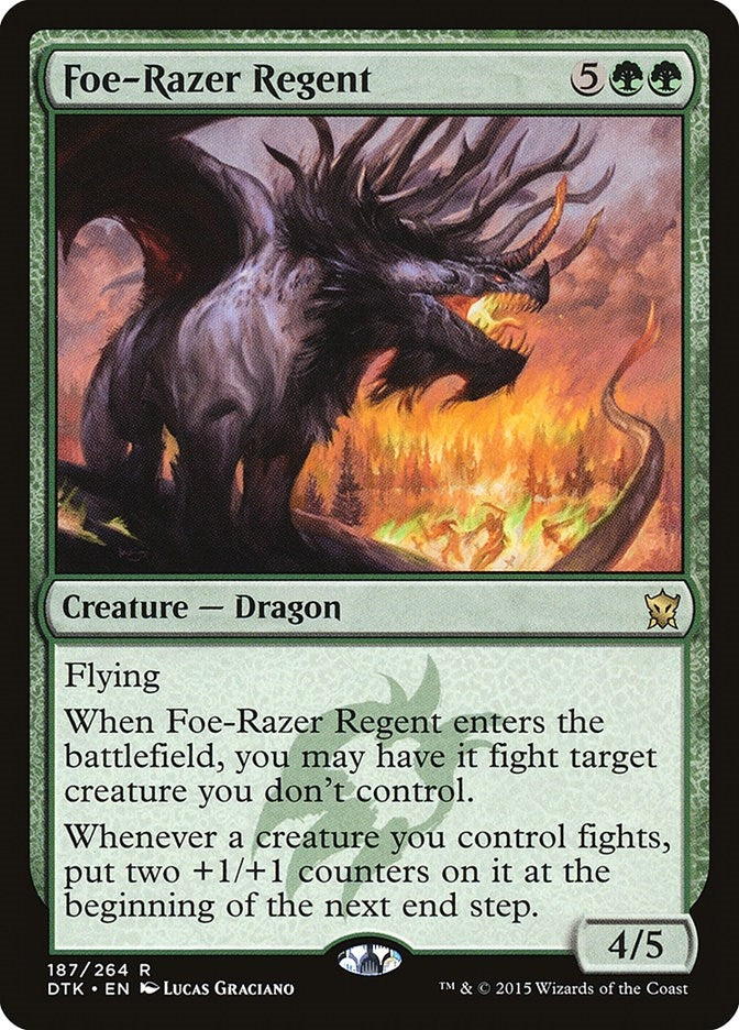 Image for Foe-Razer Regent (187) [Dragons of Tarkir] - Magic: The Gathering