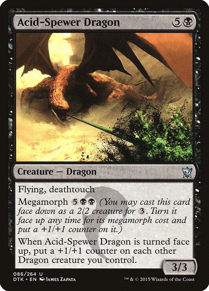 Image for Acid-Spewer Dragon (86) [Dragons of Tarkir] - Magic: The Gathering