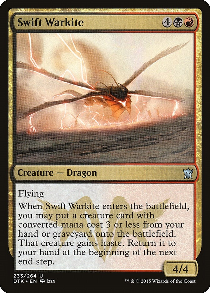 Image for Swift Warkite (233) [Dragons of Tarkir] - Magic: The Gathering