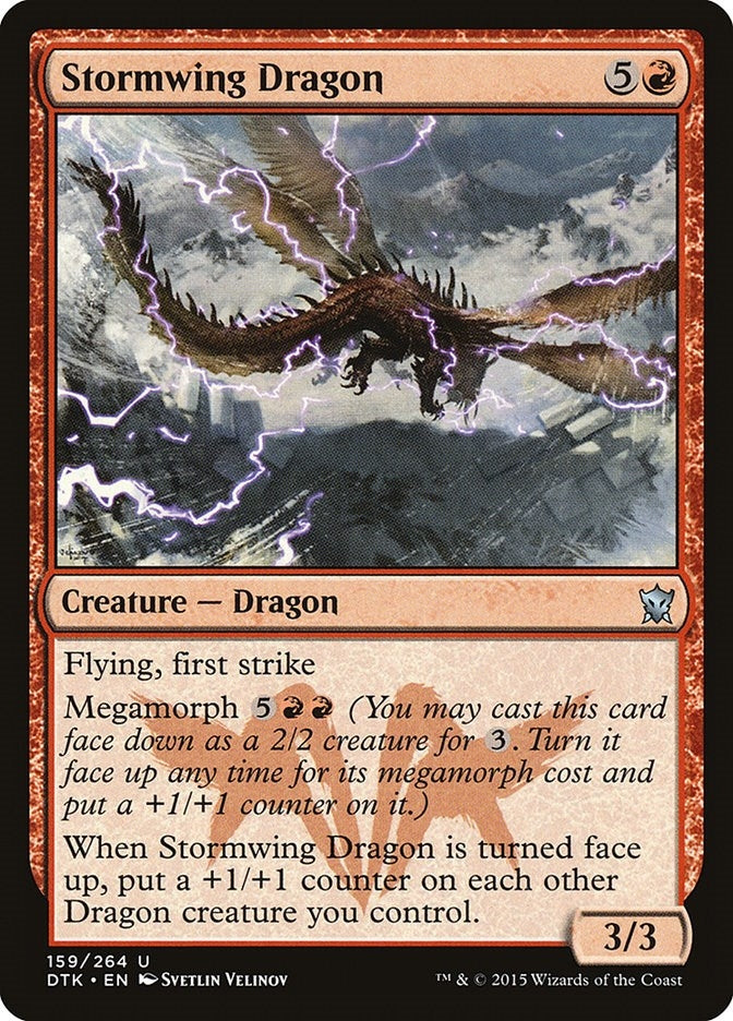 Image for Stormwing Dragon (159) [Dragons of Tarkir] - Magic: The Gathering