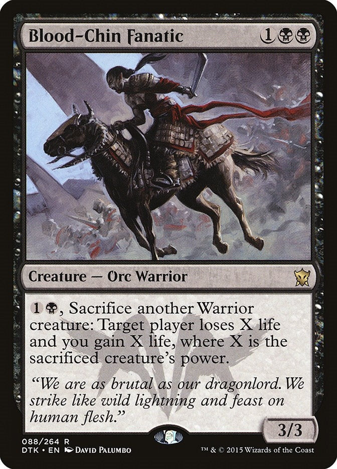 Image for Blood-Chin Fanatic (88) [Dragons of Tarkir] - Magic: The Gathering