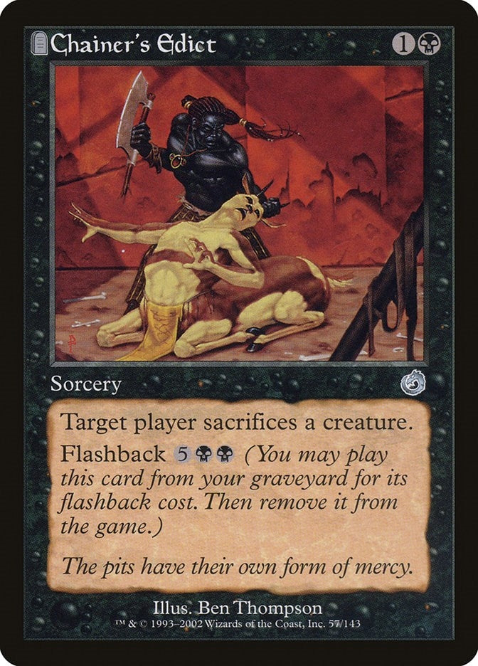 Image for Chainer's Edict (57) [Torment] - Magic: The Gathering