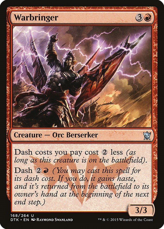 Image for Warbringer (168) [Dragons of Tarkir] - Magic: The Gathering