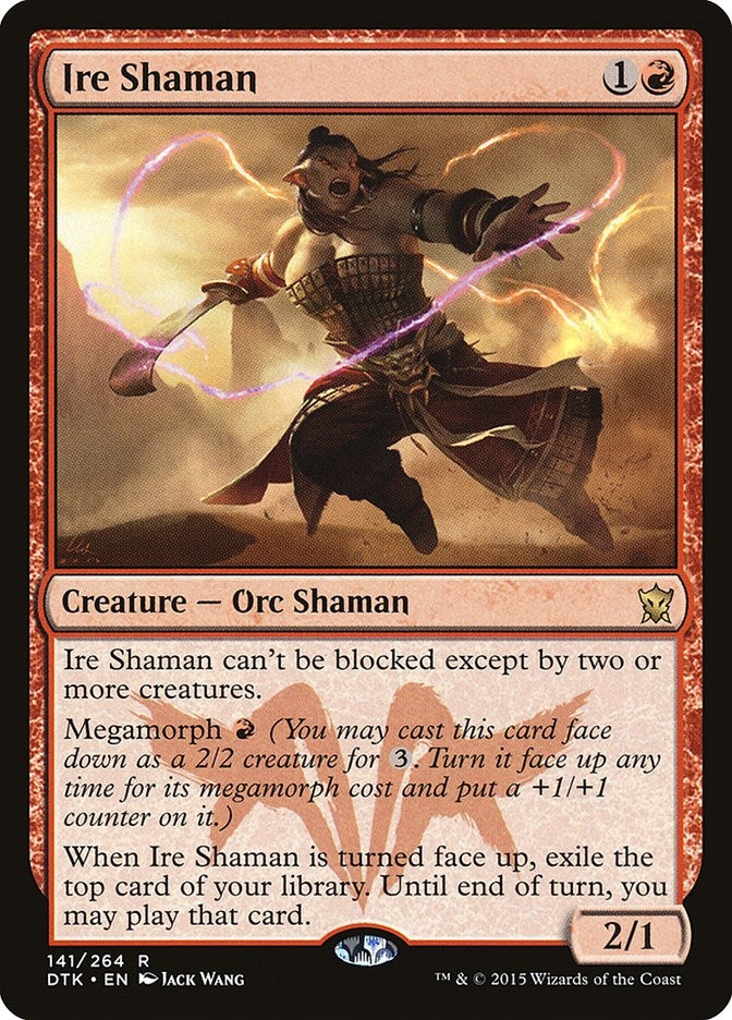Image for Ire Shaman (141) [Dragons of Tarkir] - Magic: The Gathering