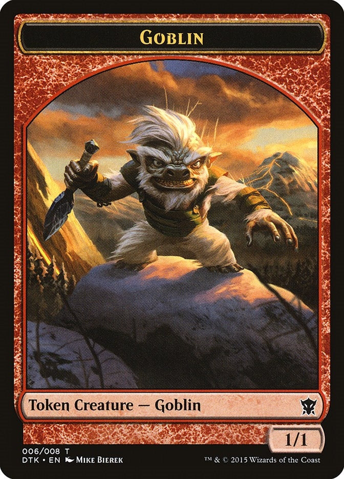 Image for Goblin Token (6) [Dragons of Tarkir] - Magic: The Gathering
