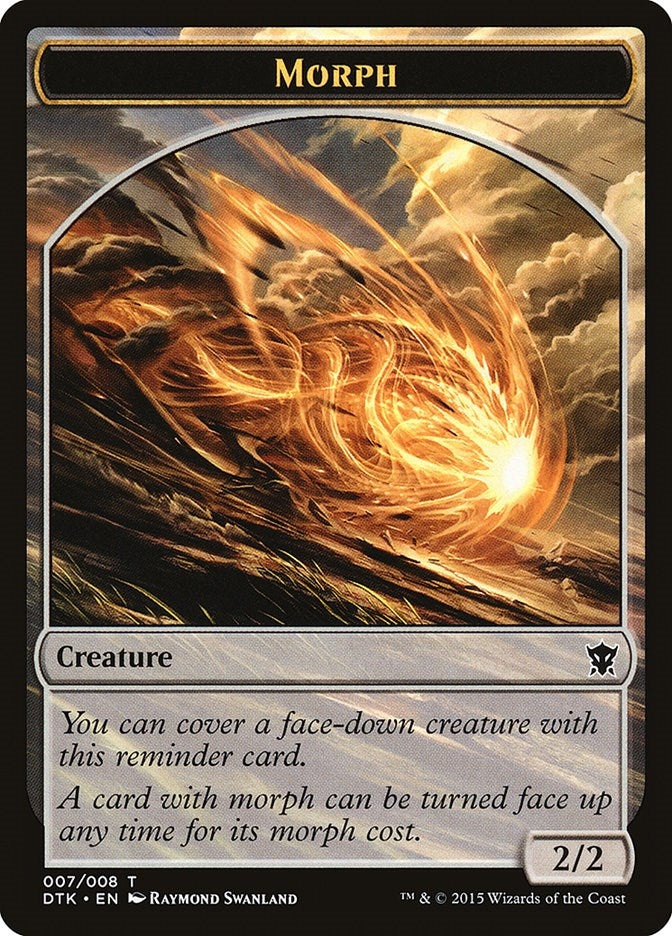 Image for Morph Token (7) [Dragons of Tarkir] - Magic: The Gathering