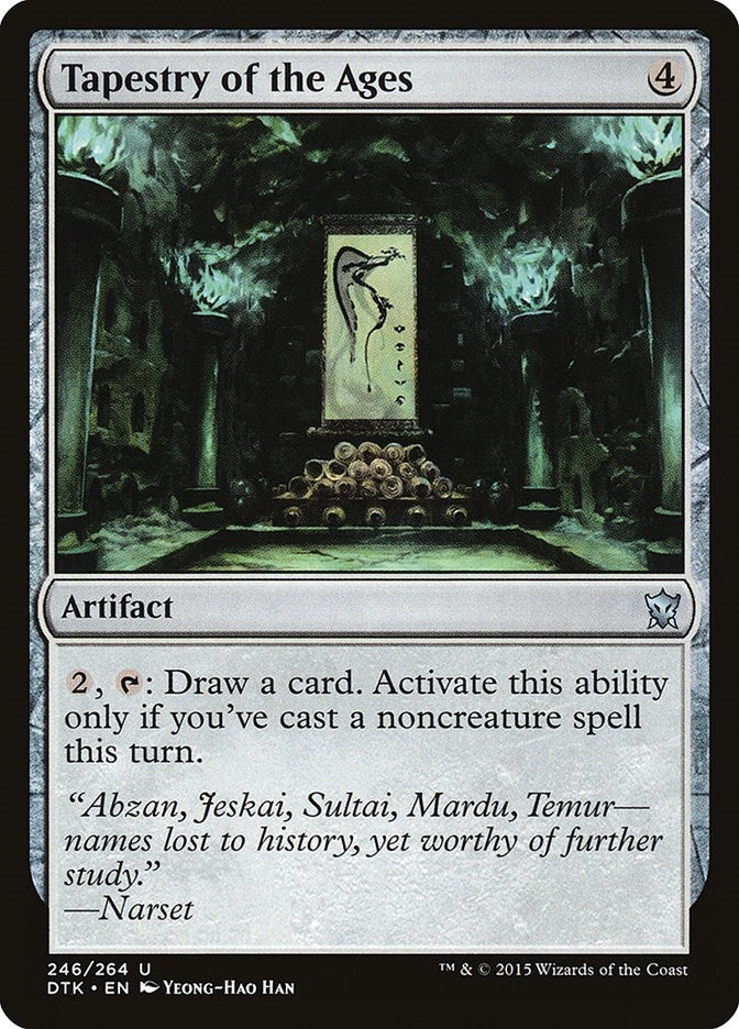 Image for Tapestry of the Ages (246) [Dragons of Tarkir] - Magic: The Gathering