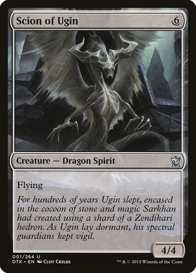 Image for Scion of Ugin (1) [Dragons of Tarkir] - Magic: The Gathering