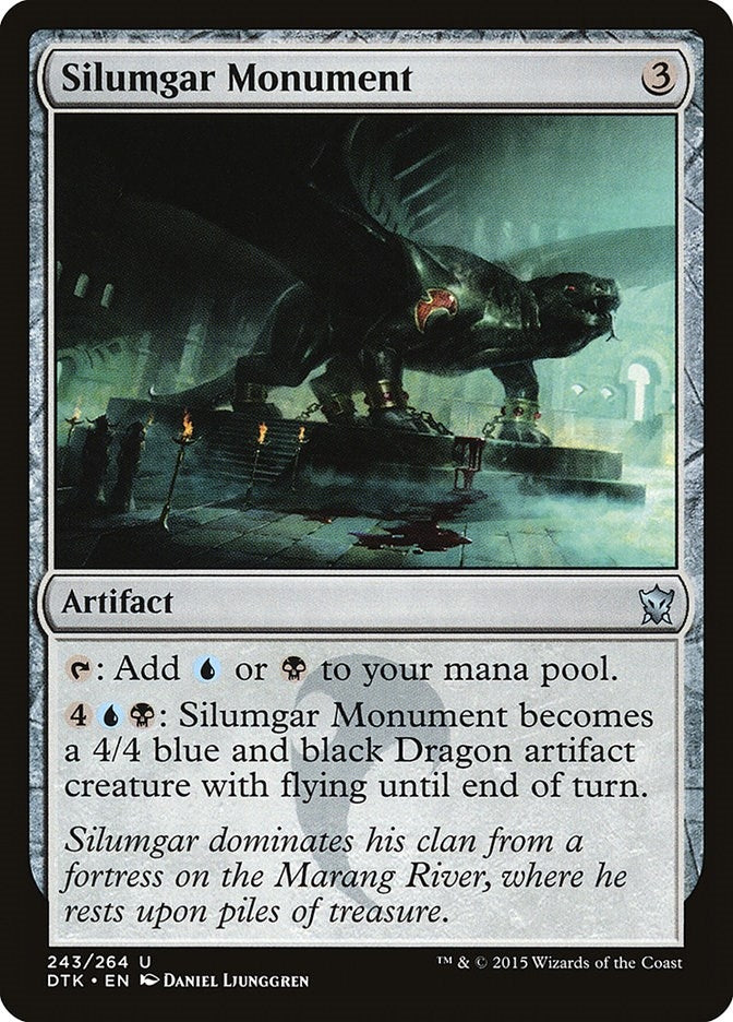 Image for Silumgar Monument (243) [Dragons of Tarkir] - Magic: The Gathering