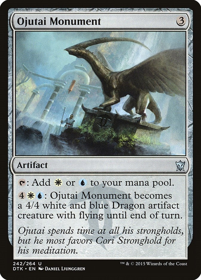 Image for Ojutai Monument (242) [Dragons of Tarkir] - Magic: The Gathering