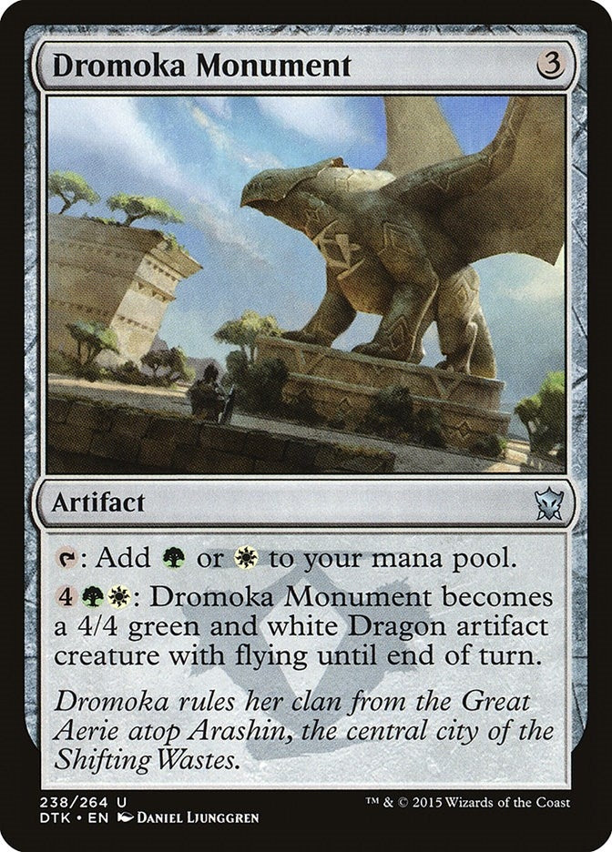 Image for Dromoka Monument (238) [Dragons of Tarkir] - Magic: The Gathering