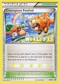 Image for Champions Festival - BW95 (Worlds 13) [Quarter-Finalist] (BW95) [Black and White Promos] - Pokemon
