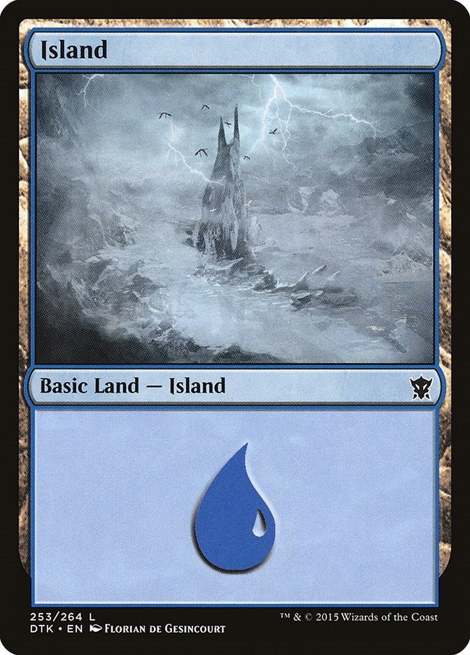 Image for Island (253) (253) [Dragons of Tarkir] - Magic: The Gathering