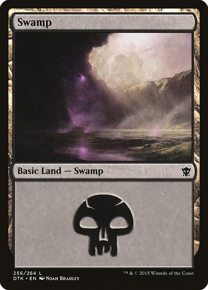 Image for Swamp (256) (256) [Dragons of Tarkir] - Magic: The Gathering
