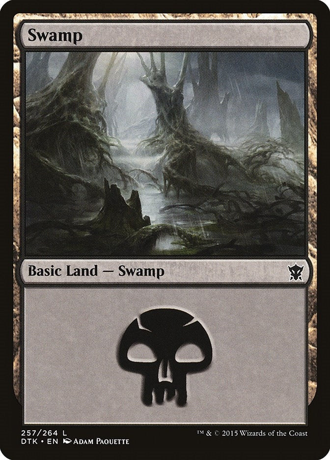 Image for Swamp (257) (257) [Dragons of Tarkir] - Magic: The Gathering