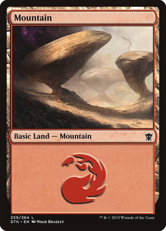 Image for Mountain (259) (259) [Dragons of Tarkir] - Magic: The Gathering