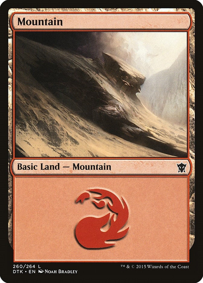 Image for Mountain (260) (260) [Dragons of Tarkir] - Magic: The Gathering