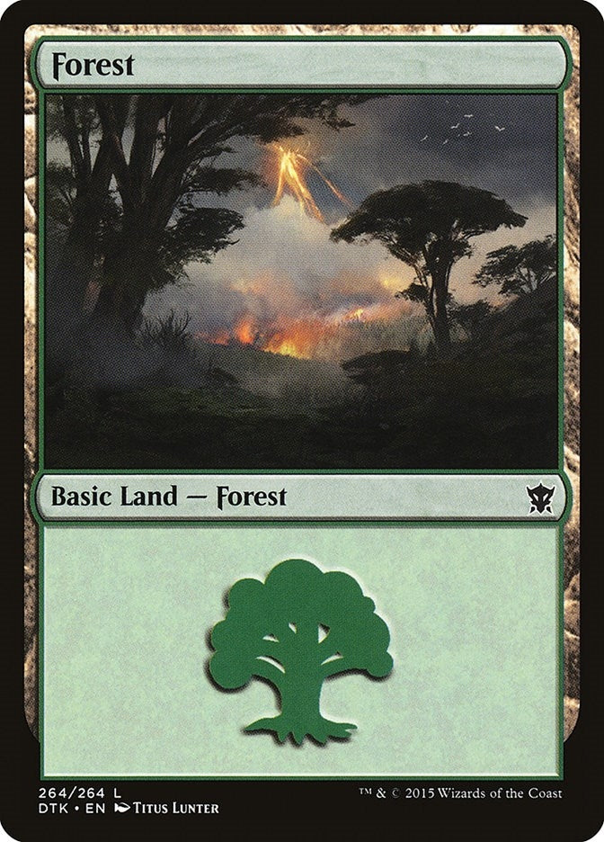 Image for Forest (264) (264) [Dragons of Tarkir] - Magic: The Gathering