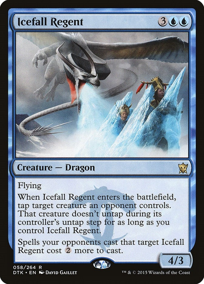 Image for Icefall Regent (58) [Dragons of Tarkir] - Magic: The Gathering