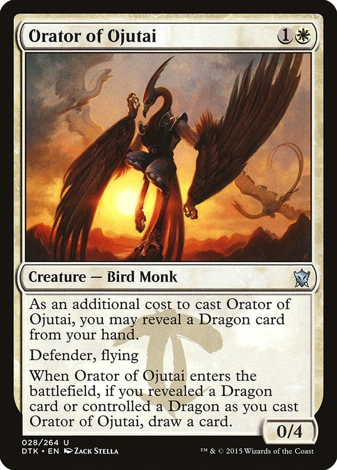 Image for Orator of Ojutai (28) [Dragons of Tarkir] - Magic: The Gathering