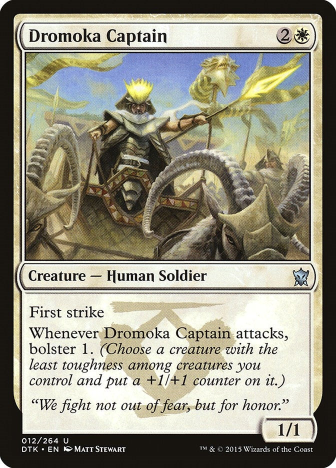 Image for Dromoka Captain (12) [Dragons of Tarkir] - Magic: The Gathering