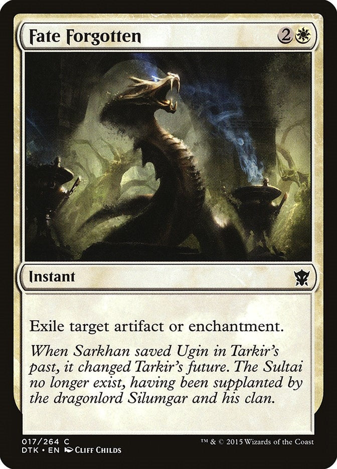 Image for Fate Forgotten (17) [Dragons of Tarkir] - Magic: The Gathering