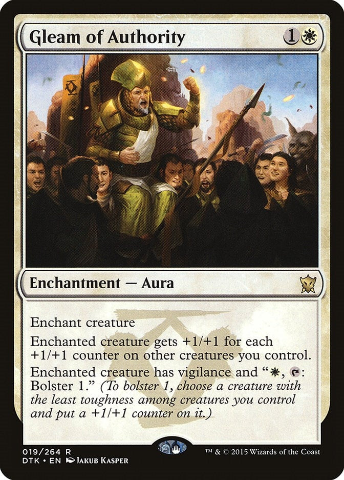 Image for Gleam of Authority (19) [Dragons of Tarkir] - Magic: The Gathering