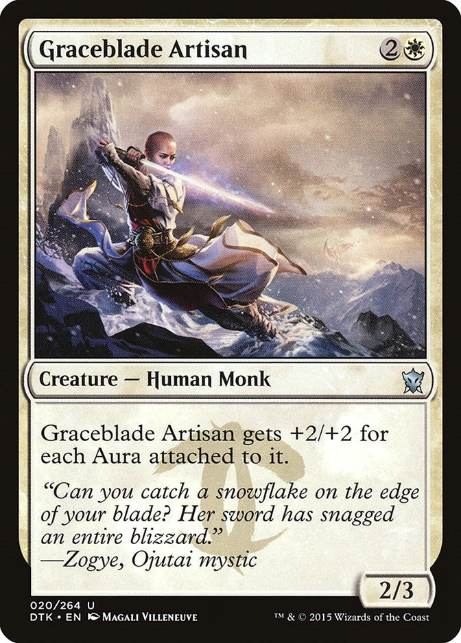 Image for Graceblade Artisan (20) [Dragons of Tarkir] - Magic: The Gathering