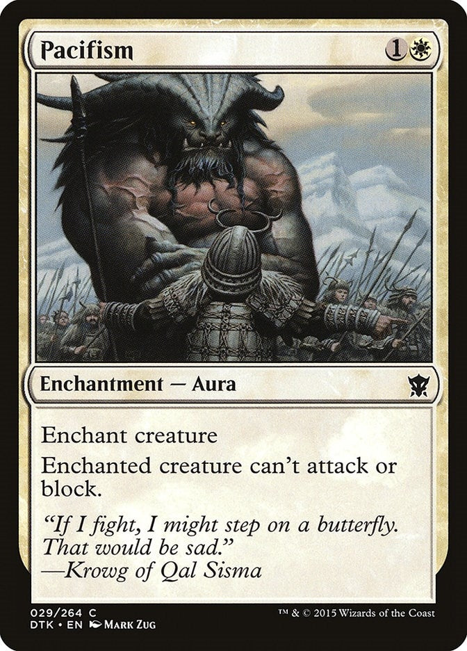 Image for Pacifism (29) [Dragons of Tarkir] - Magic: The Gathering