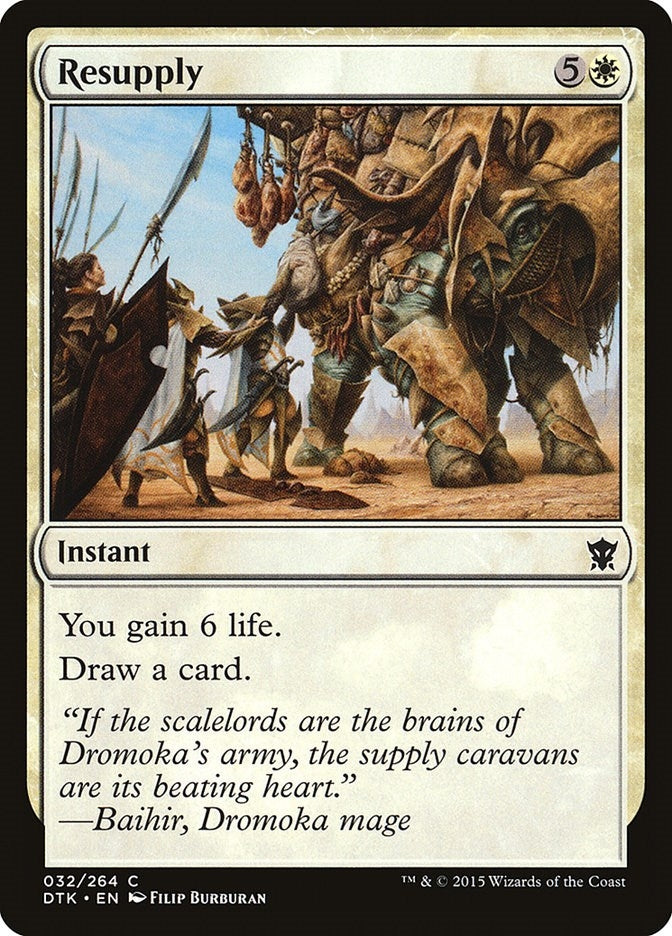 Image for Resupply (32) [Dragons of Tarkir] - Magic: The Gathering