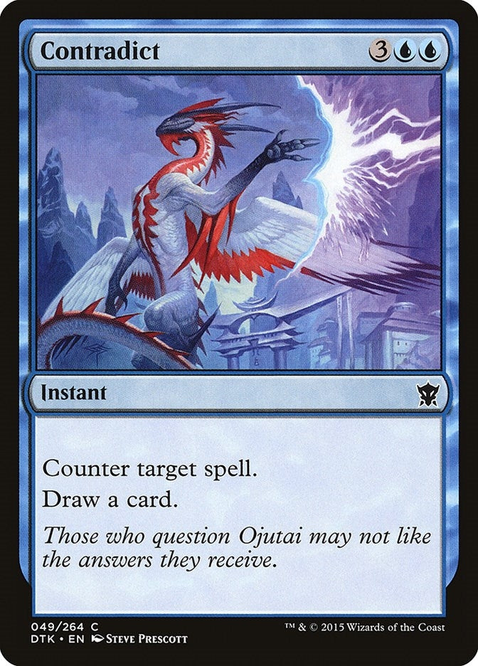 Image for Contradict (49) [Dragons of Tarkir] - Magic: The Gathering