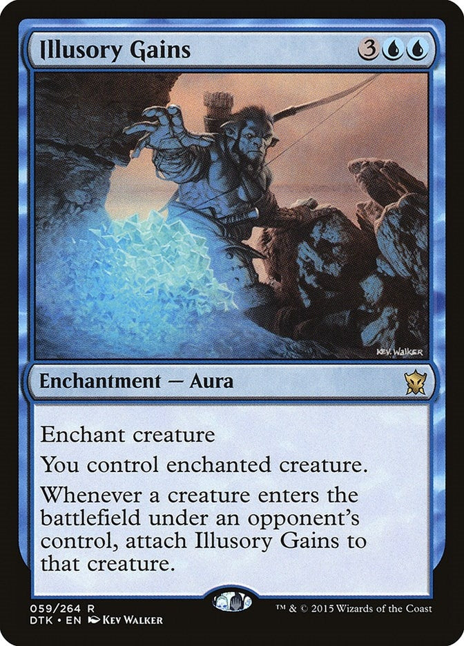 Image for Illusory Gains (59) [Dragons of Tarkir] - Magic: The Gathering