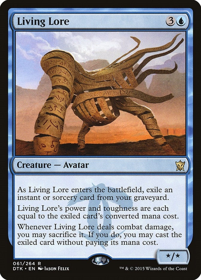 Image for Living Lore (61) [Dragons of Tarkir] - Magic: The Gathering