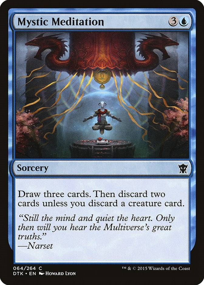 Image for Mystic Meditation (64) [Dragons of Tarkir] - Magic: The Gathering