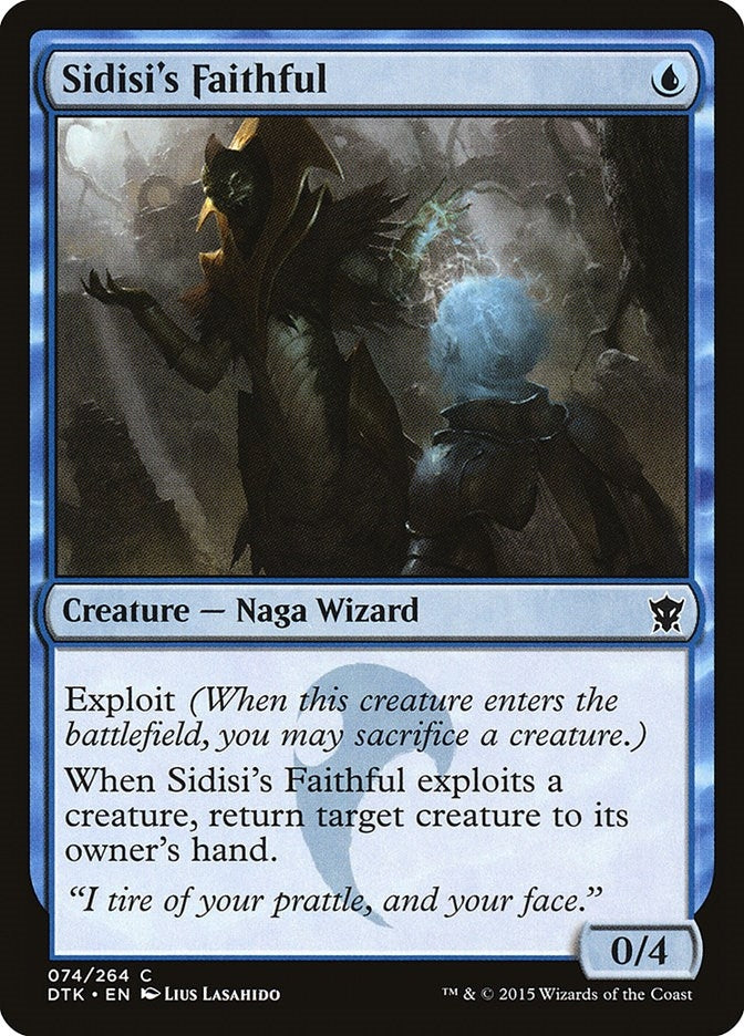 Image for Sidisi's Faithful (74) [Dragons of Tarkir] - Magic: The Gathering