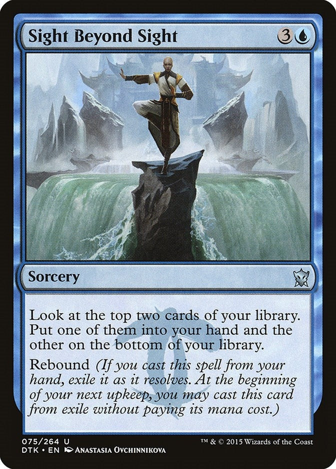Image for Sight Beyond Sight (75) [Dragons of Tarkir] - Magic: The Gathering
