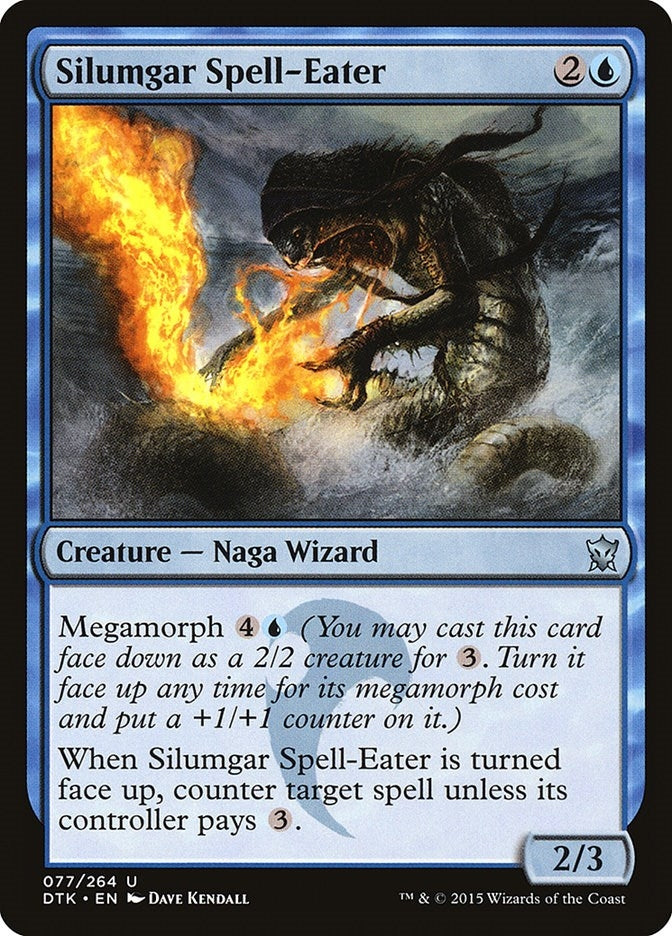Image for Silumgar Spell-Eater (77) [Dragons of Tarkir] - Magic: The Gathering