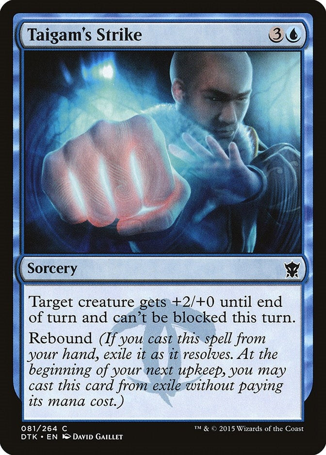 Image for Taigam's Strike (81) [Dragons of Tarkir] - Magic: The Gathering