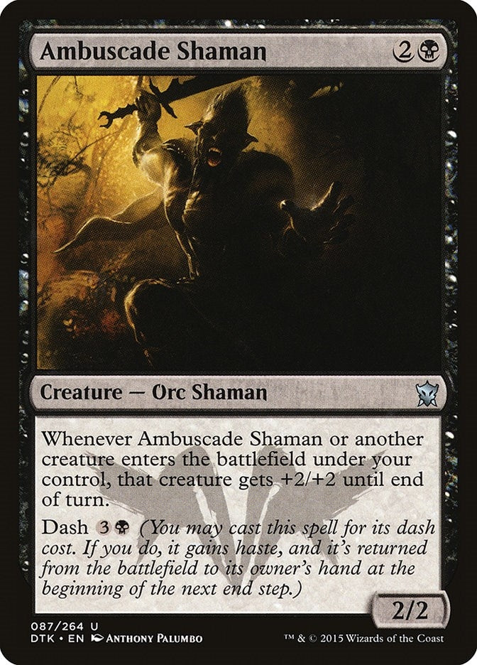 Image for Ambuscade Shaman (87) [Dragons of Tarkir] - Magic: The Gathering