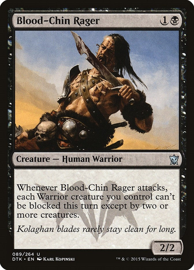 Image for Blood-Chin Rager (89) [Dragons of Tarkir] - Magic: The Gathering