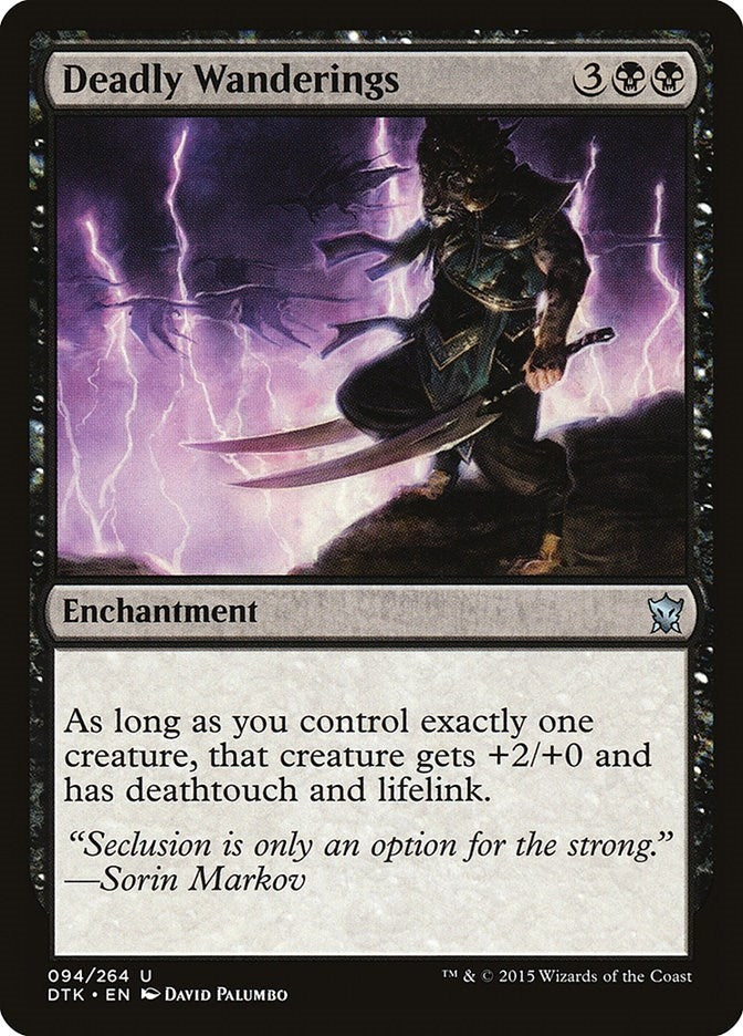 Deadly Wanderings (94) [Dragons of Tarkir]