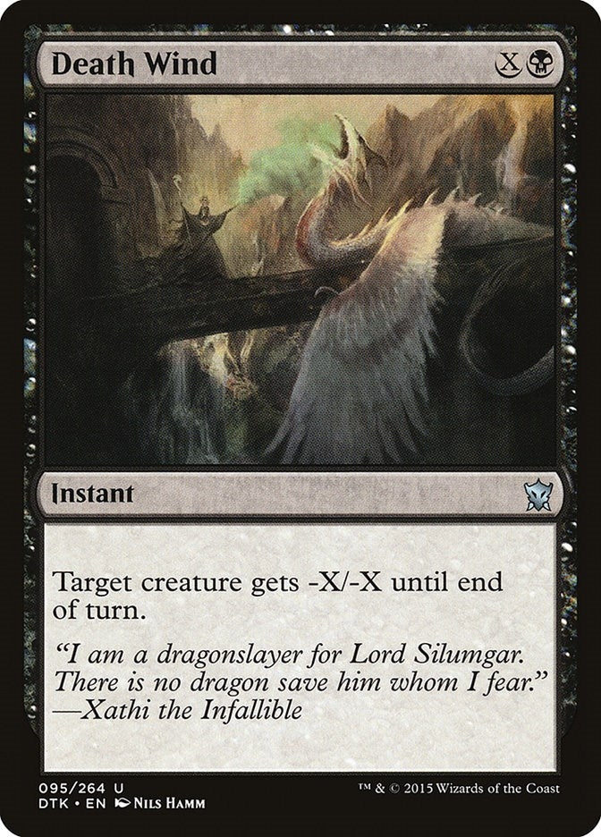 Image for Death Wind (95) [Dragons of Tarkir] - Magic: The Gathering