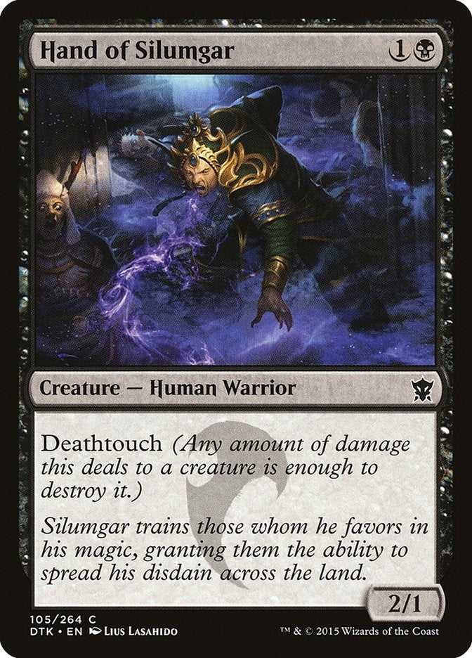 Image for Hand of Silumgar (105) [Dragons of Tarkir] - Magic: The Gathering