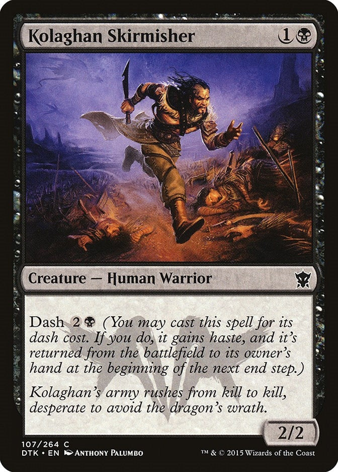 Image for Kolaghan Skirmisher (107) [Dragons of Tarkir] - Magic: The Gathering